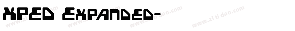 XPED Expanded字体转换